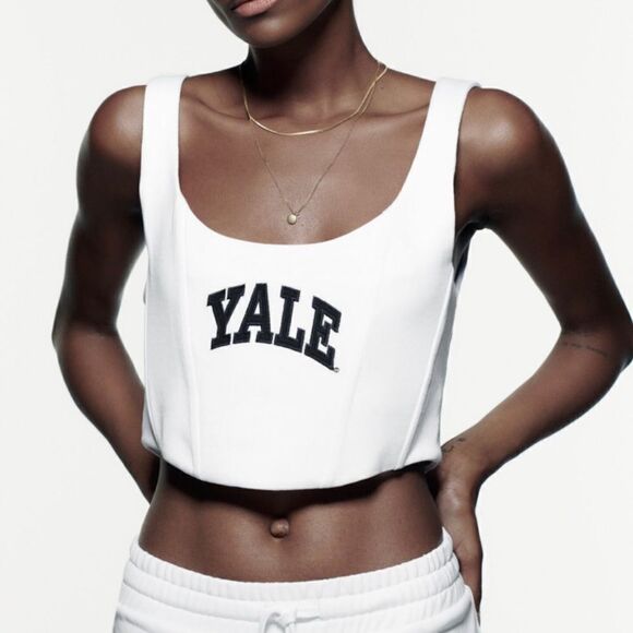 Zara YALE™ UNIVERSITY TOP - Picture 1 of 4